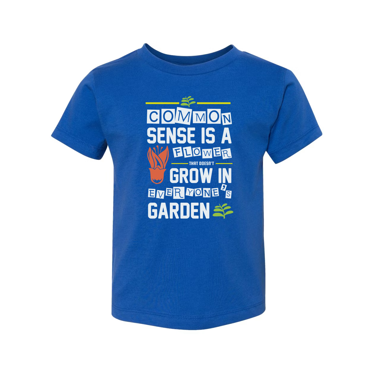 Unisex Gardening T-Shirt With Plant Graphic