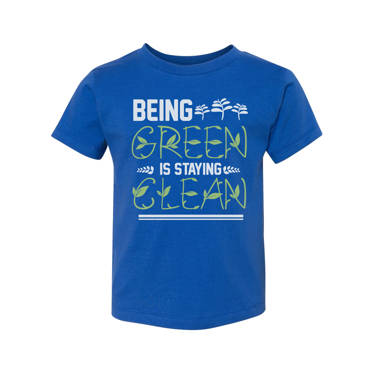 Being Green Is Staying Green Gardening Theme Unisex Graphic T Shirt For Adults Everyone
