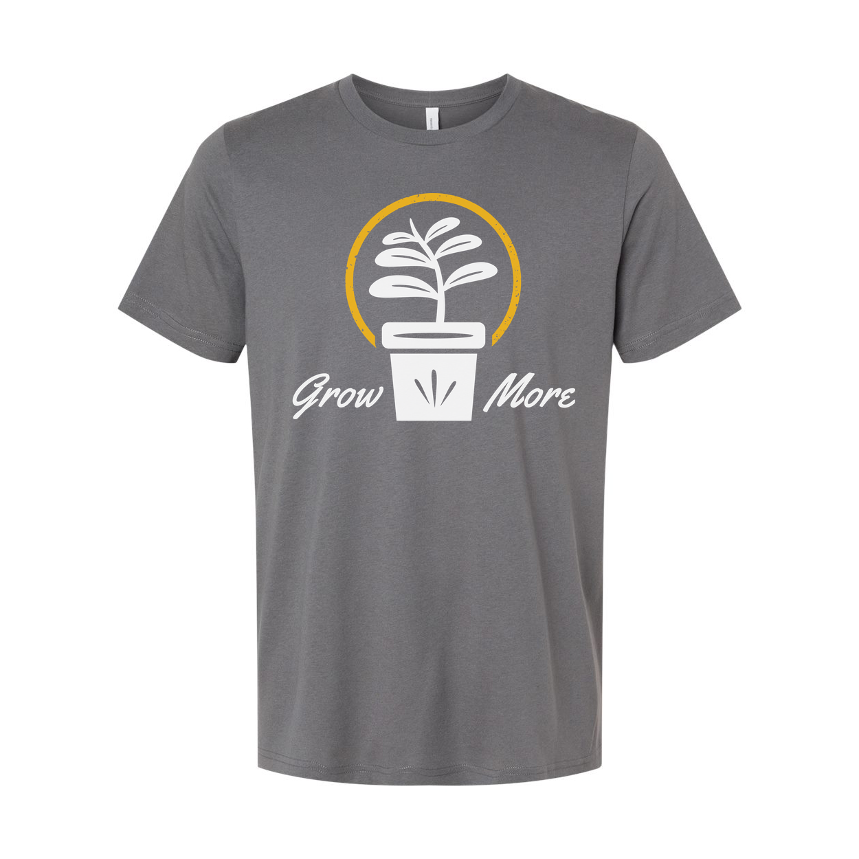 Grow More Plant Icon Unisex T Shirt For Gardeners And Plant Lovers Graphic Tee Design