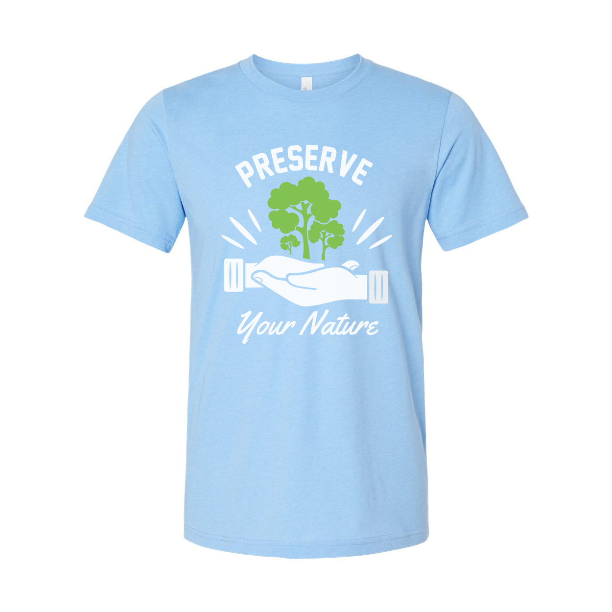 Preserve Your Nature Gardening T Shirt For Unisex Fit With Tree And Plant Design