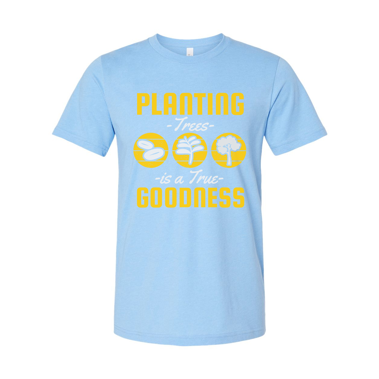 Planting Goodness Graphic Tee For Gardeners Unisex Short Sleeve T Shirt With Nature Inspired Design