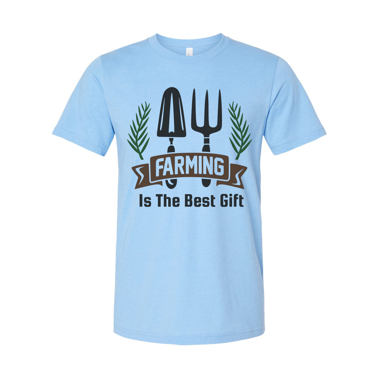 Farming Is The Best Gift Unisex T Shirt With Garden Tools Design