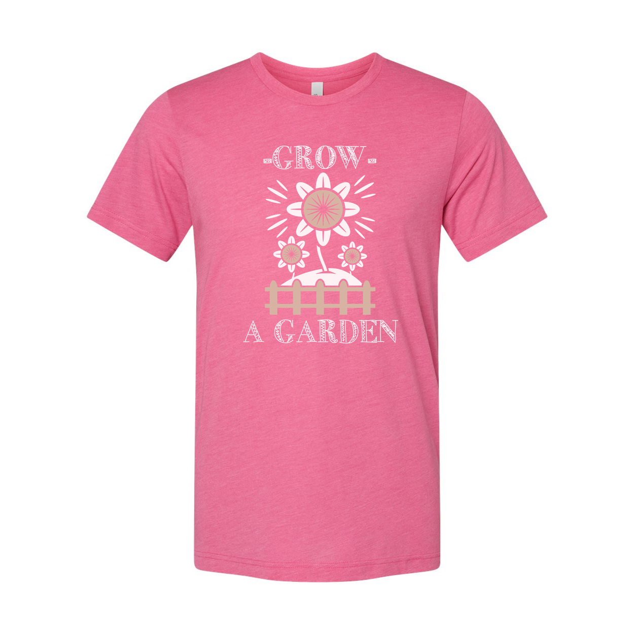 Grow A Garden Floral Sunflower Graphic T Shirt For Unisex Adults Garden Lovers Apparel