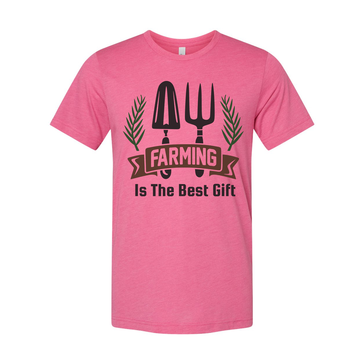 Farming Is The Best Gift Unisex T Shirt With Garden Tools Design