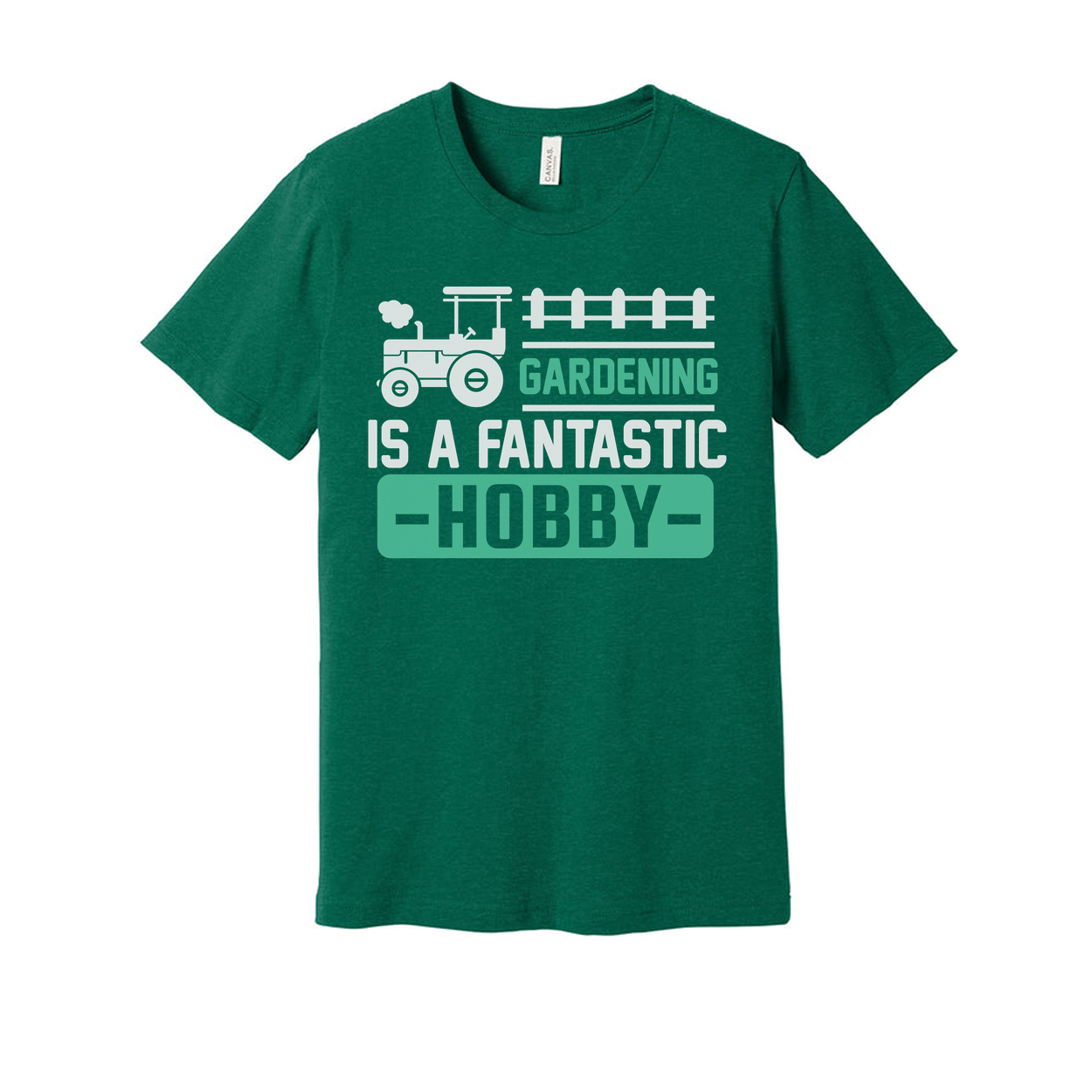 Gardening Is A Fantastic Hobby Graphic Tee For Unisex Short Sleeve Shirt Casual Wear