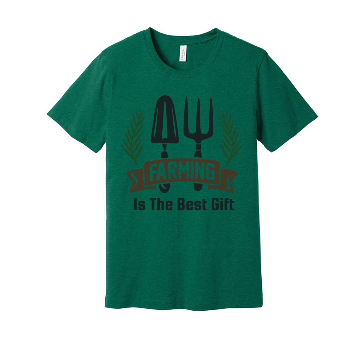 Farming Is The Best Gift Unisex T Shirt With Garden Tools Design