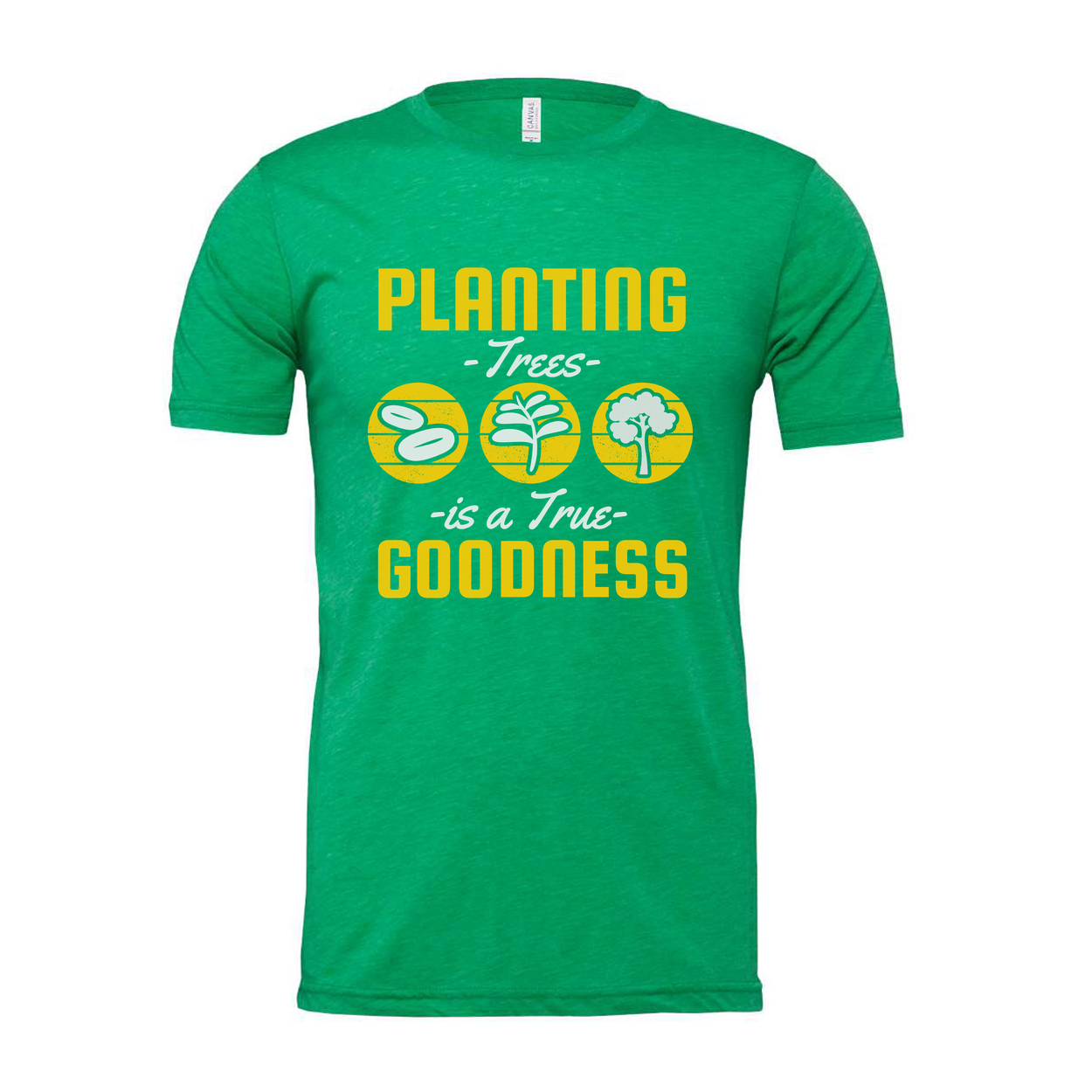 Planting Goodness Graphic Tee For Gardeners Unisex Short Sleeve T Shirt With Nature Inspired Design