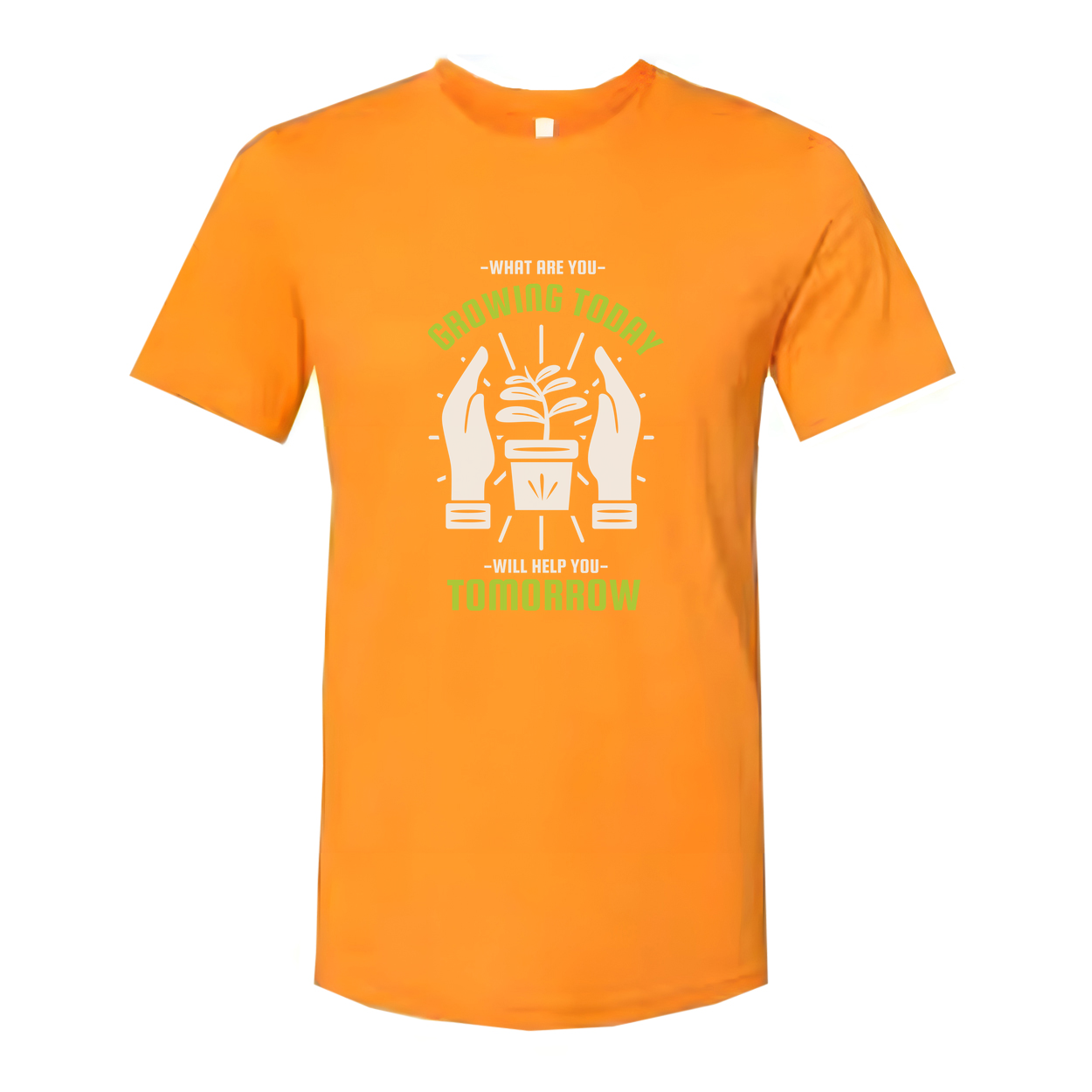 Growing Today Tomorrow Plant Graphic Unisex T Shirt for Garden Enthusiasts Casual Apparel