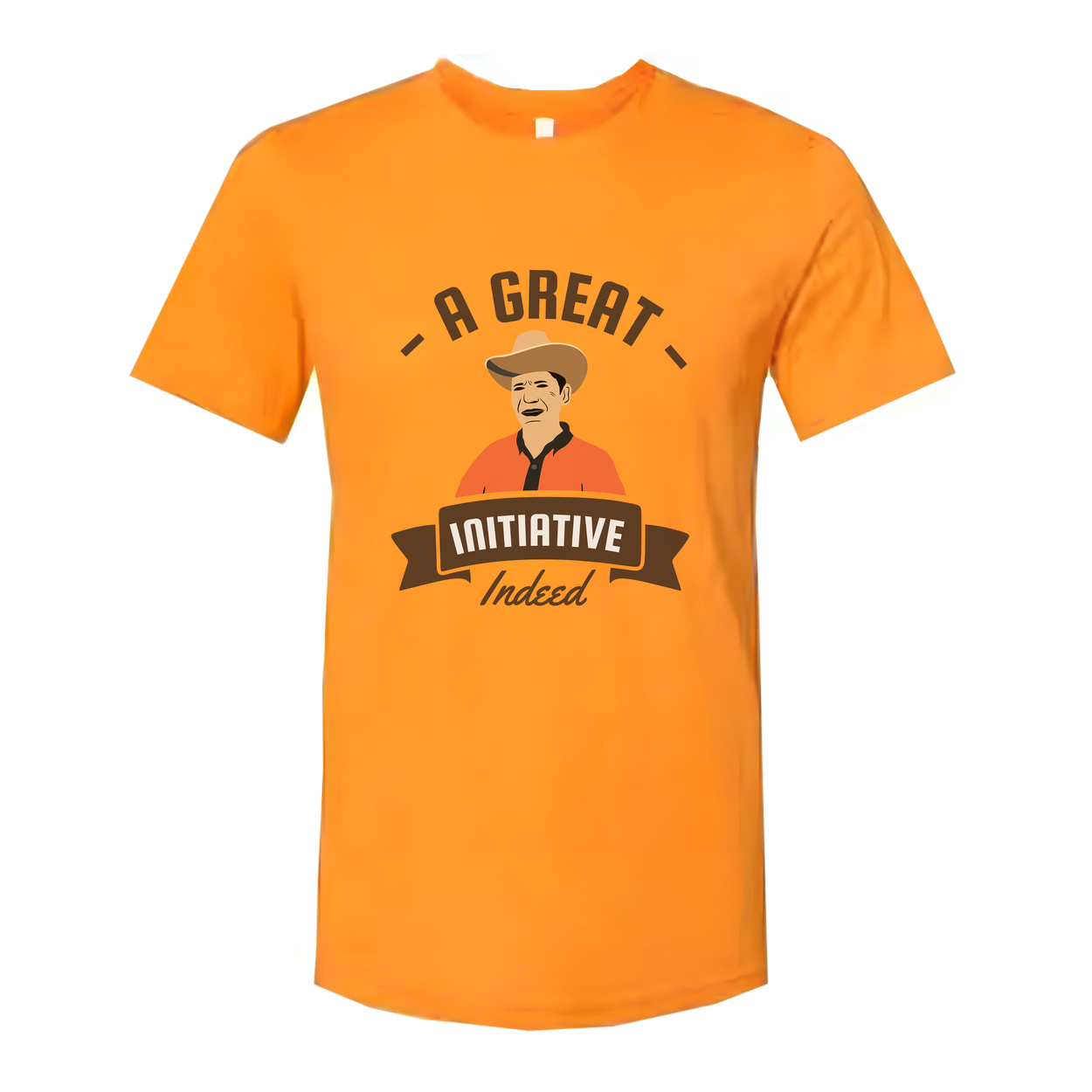 Gardening Enthusiast T Shirt With Vintage Style Illustration A Great Initiative Indeed