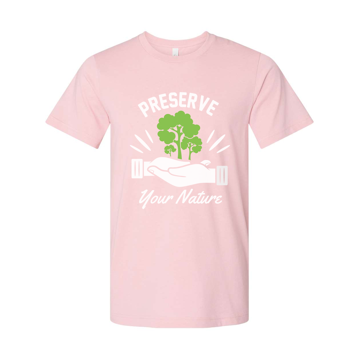 Preserve Your Nature Gardening T Shirt For Unisex Fit With Tree And Plant Design