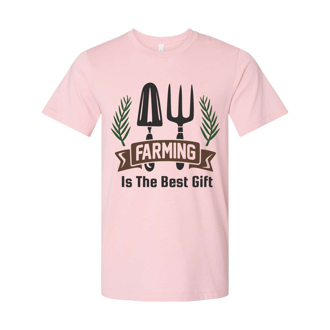 Farming Is The Best Gift Unisex T Shirt With Garden Tools Design