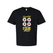 Skateboard Graphic T Shirt Standing On My Own Four Wheels
