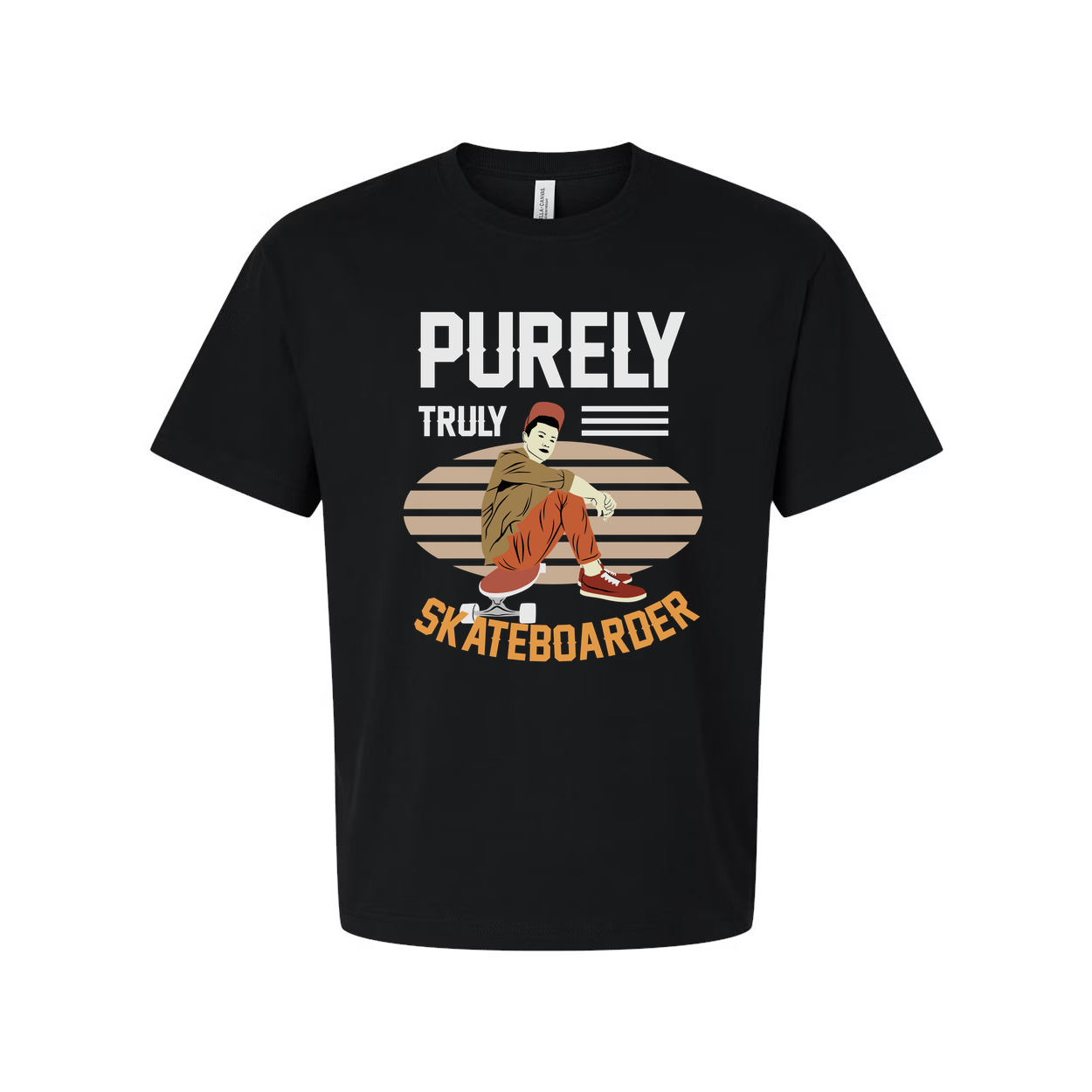 Unisex Skateboarder Graphic T Shirt