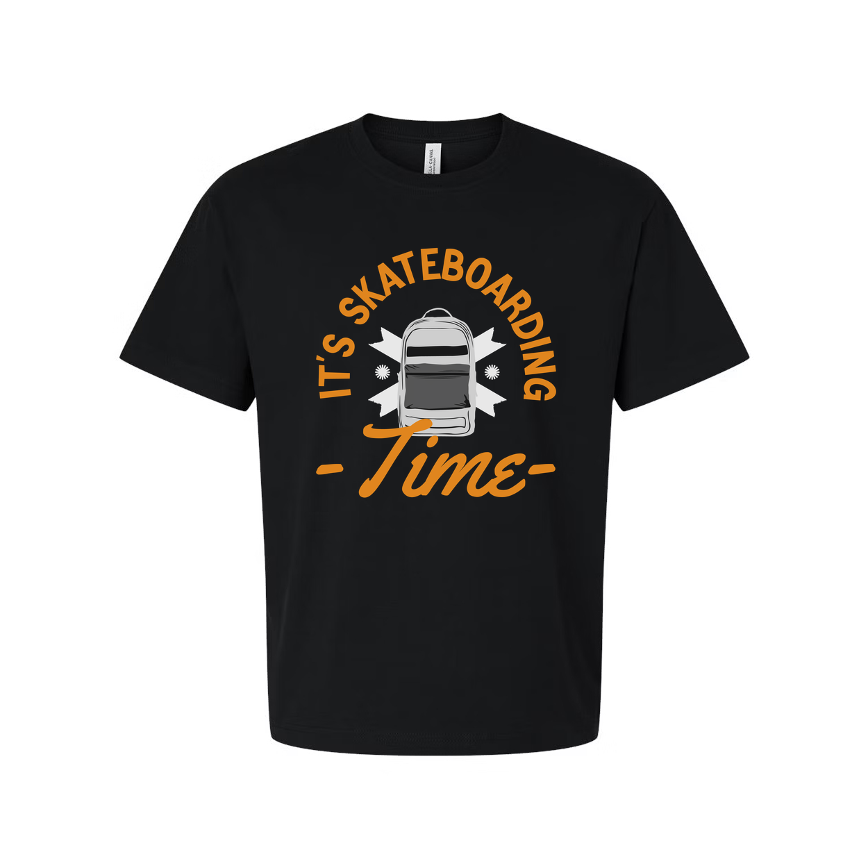 It's Skateboarding Time Graphic Tee For Unisex Adults Who Love Skateboard Culture