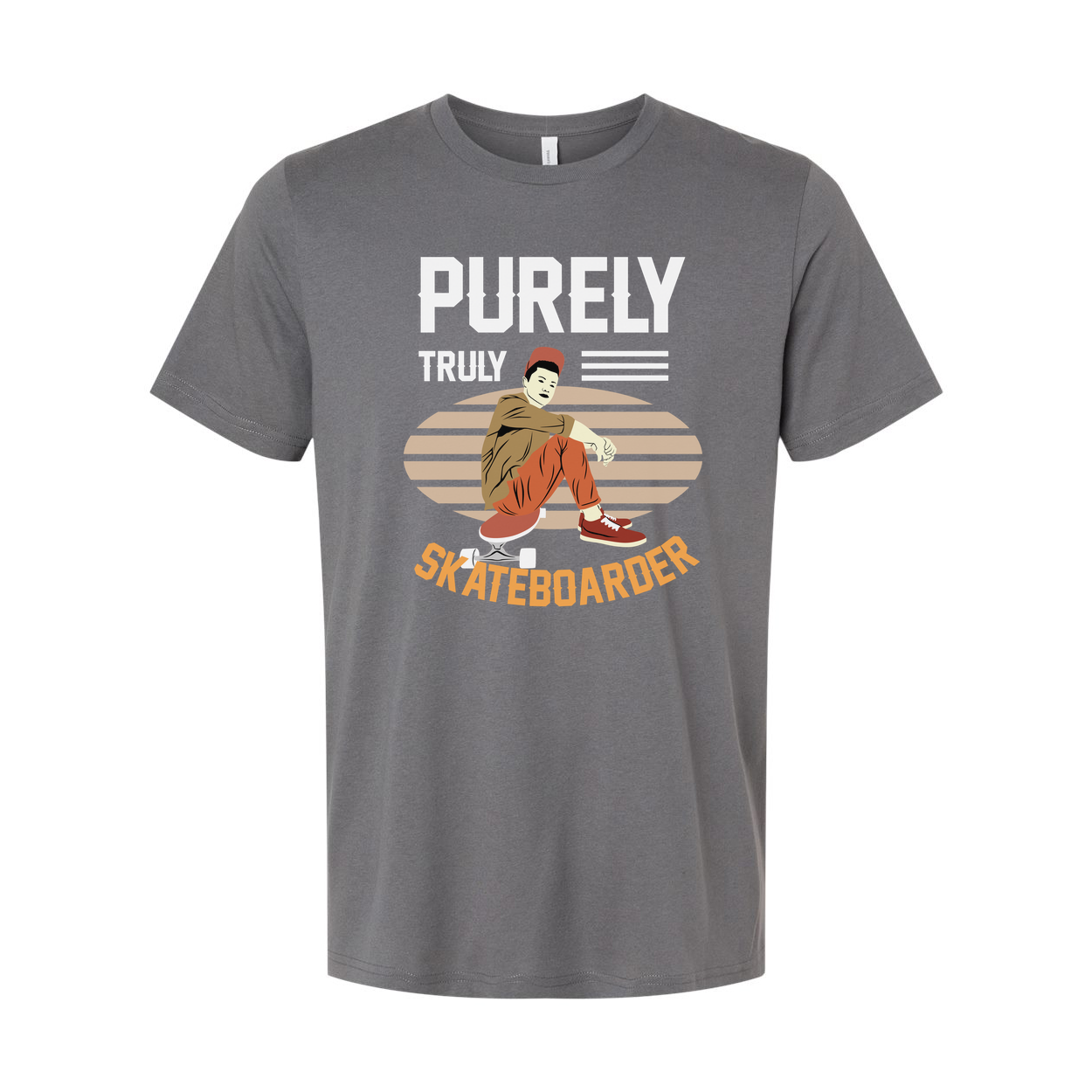 Unisex Skateboarder Graphic T Shirt