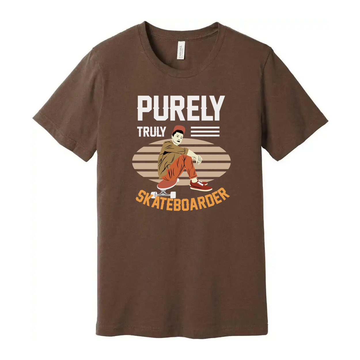 Unisex Skateboarder Graphic T Shirt