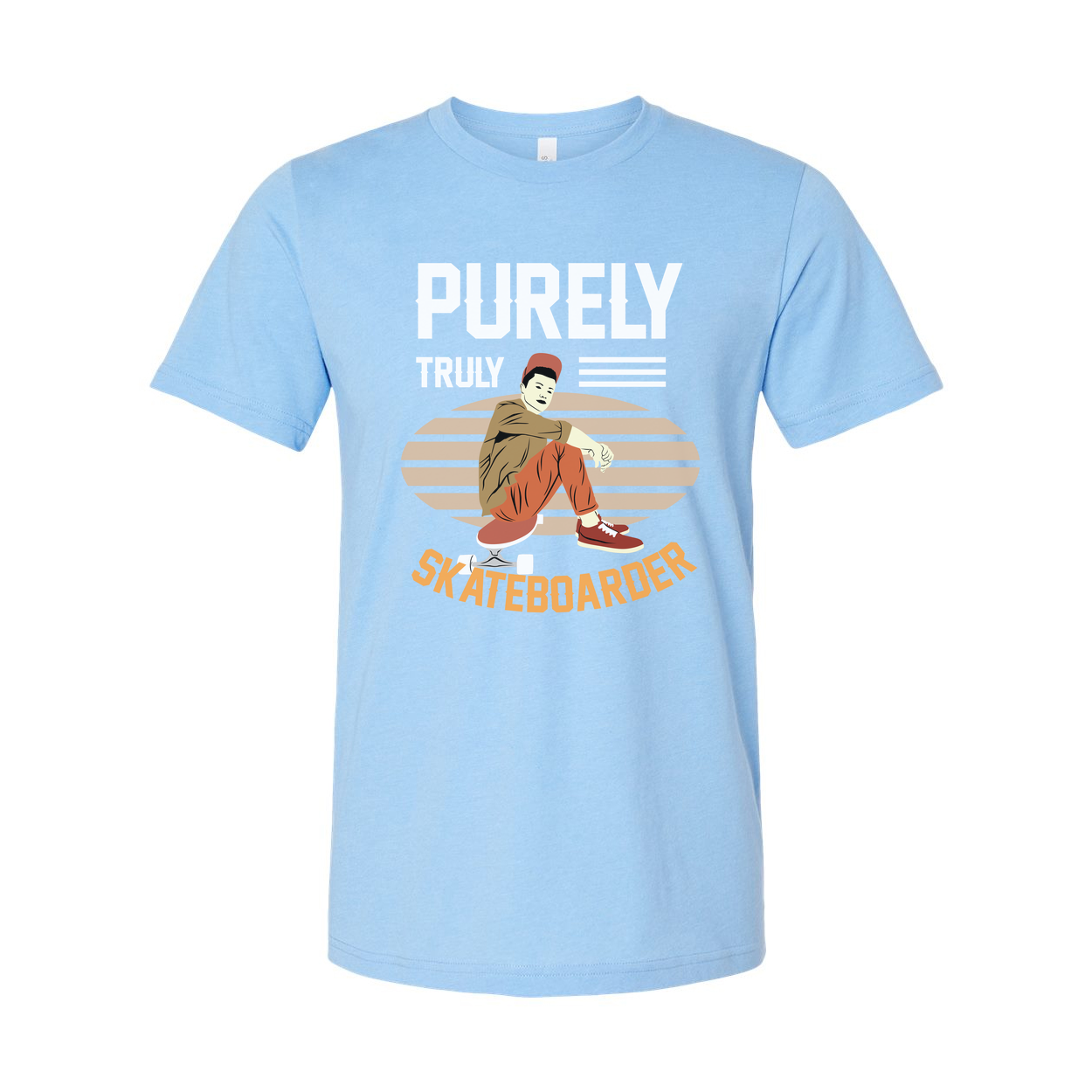 Unisex Skateboarder Graphic T Shirt