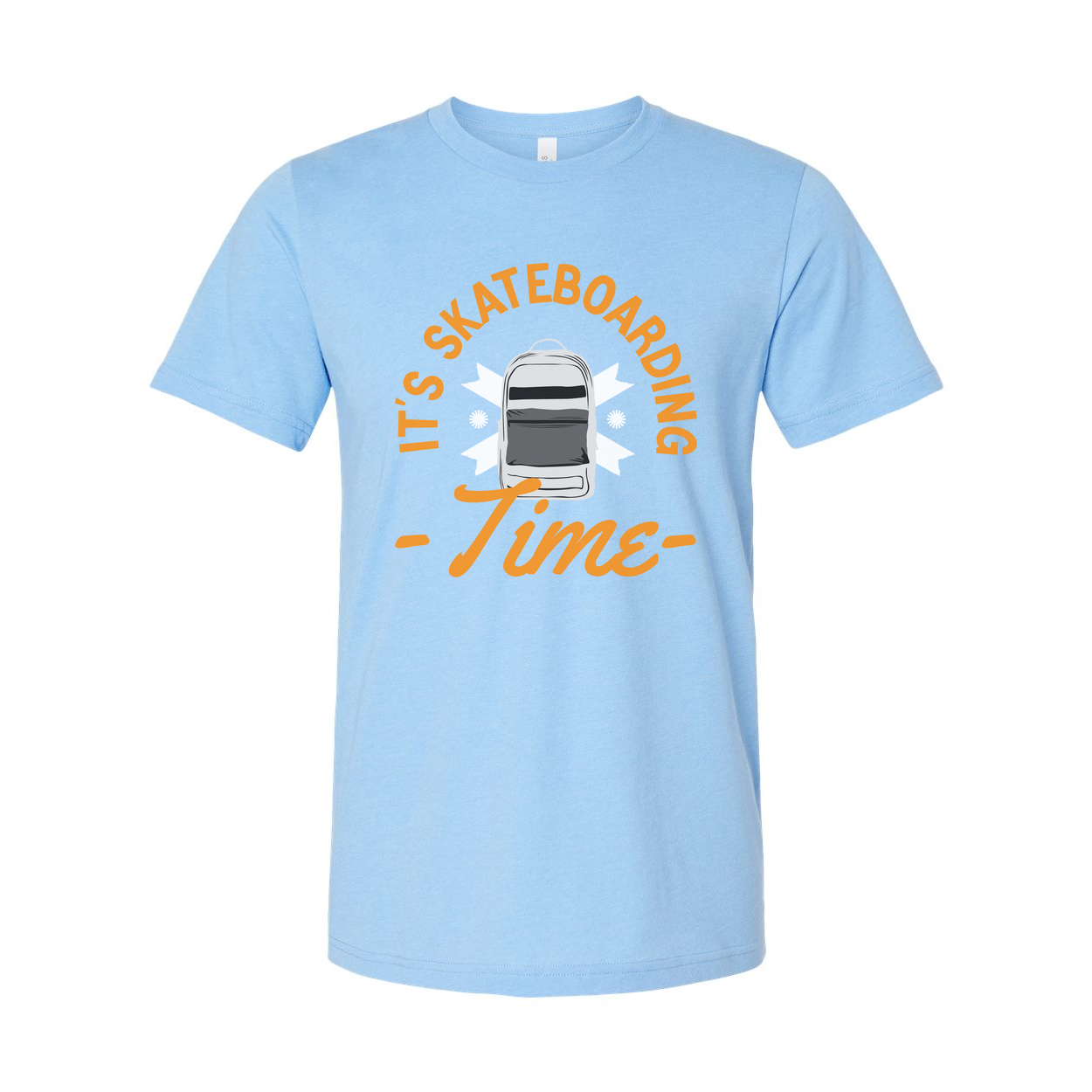 It's Skateboarding Time Graphic Tee For Unisex Adults Who Love Skateboard Culture