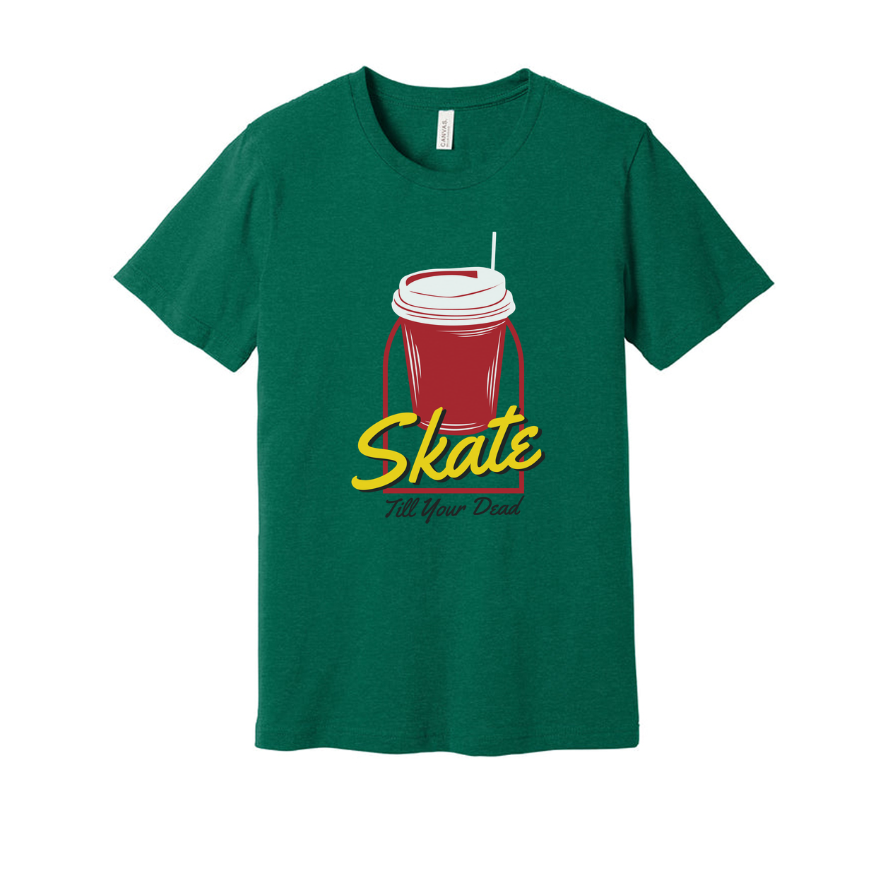 Skate Till Your Dead Graphic Tee Unisex
