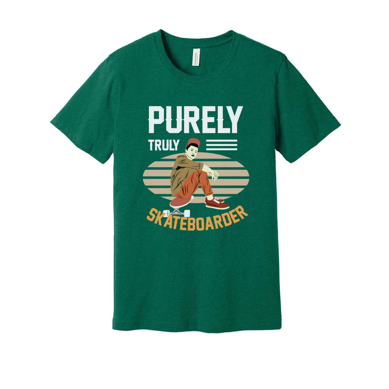 Unisex Skateboarder Graphic T Shirt