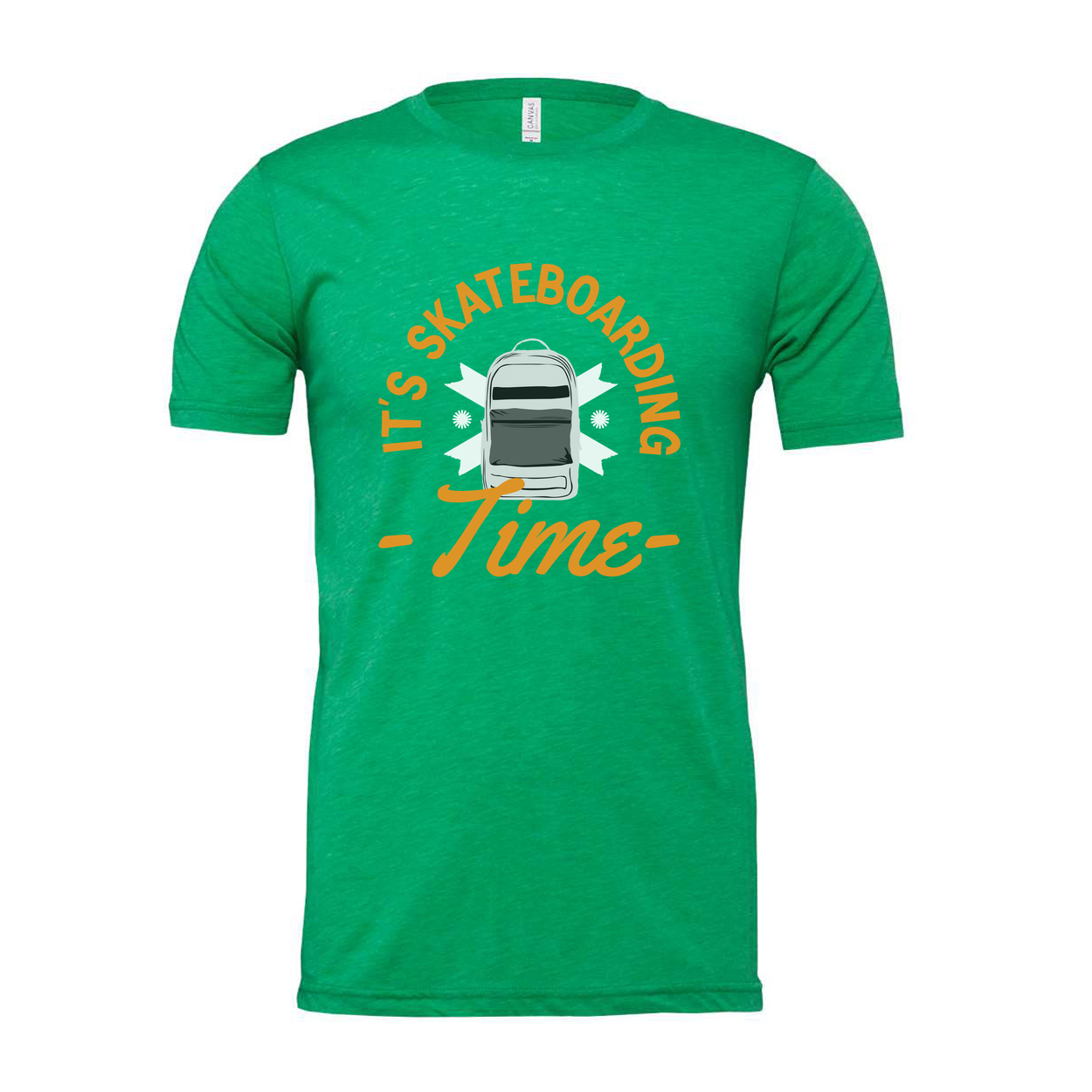 It's Skateboarding Time Graphic Tee For Unisex Adults Who Love Skateboard Culture