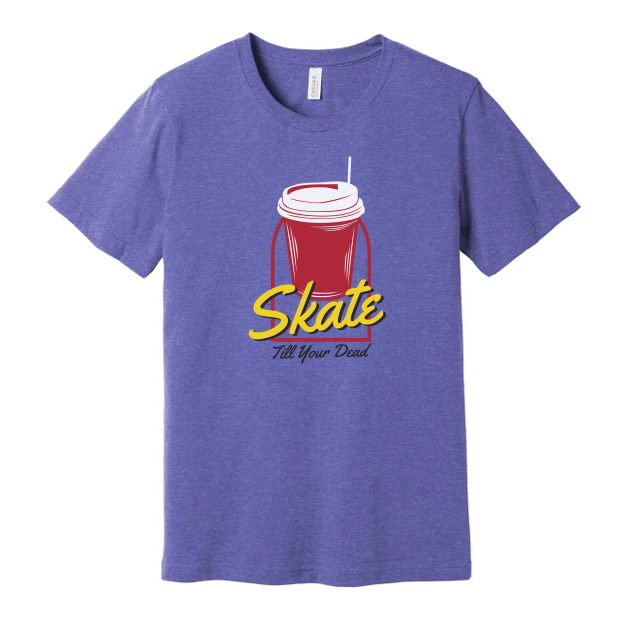 Skate Till Your Dead Graphic Tee Unisex