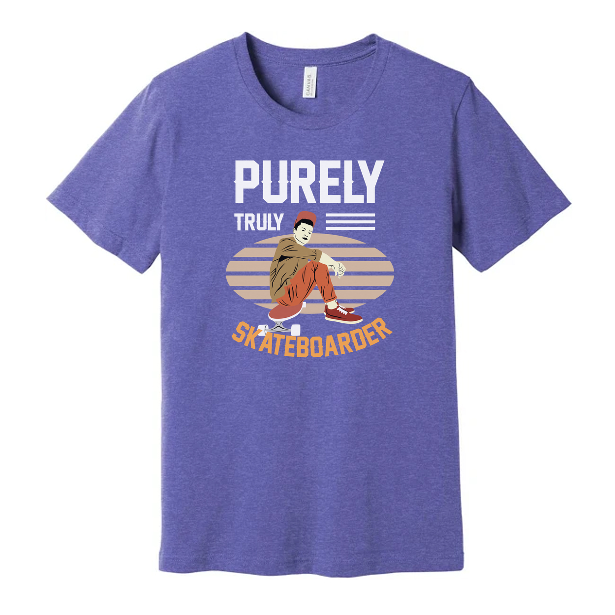 Unisex Skateboarder Graphic T Shirt