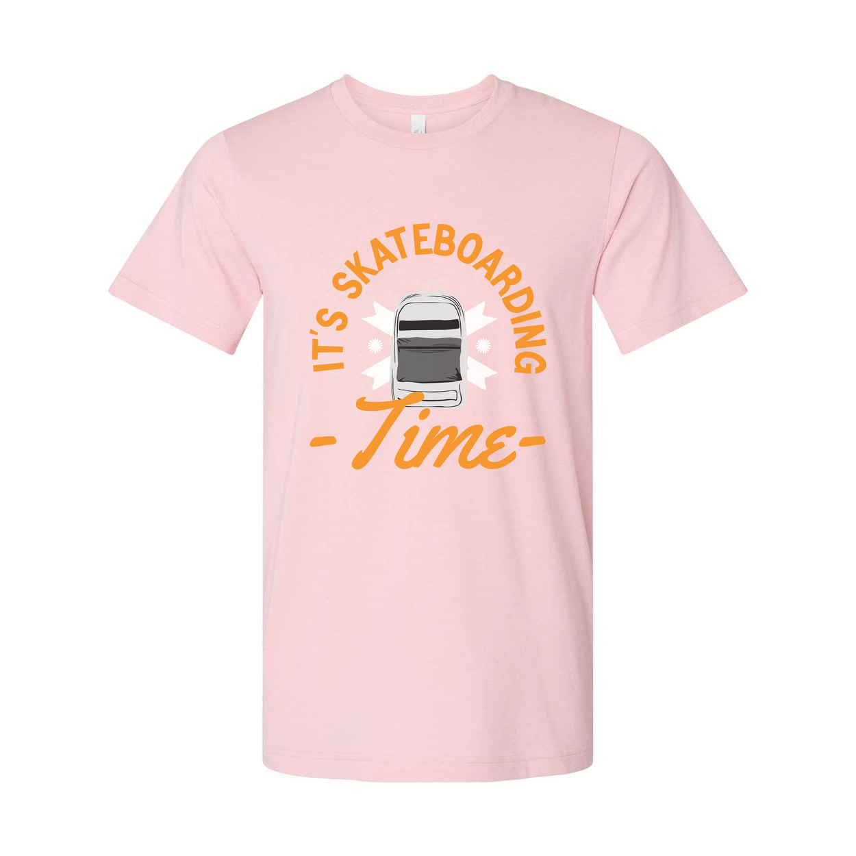 It's Skateboarding Time Graphic Tee For Unisex Adults Who Love Skateboard Culture