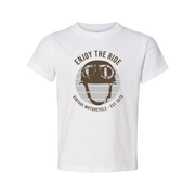 Unisex Vintage Motorcycle Helmet Graphic Tee