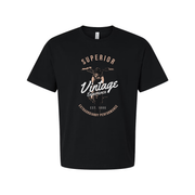 Unisex Motorcycle Graphic T-Shirt With Vintage Design And Retro Emblem Est. 1986