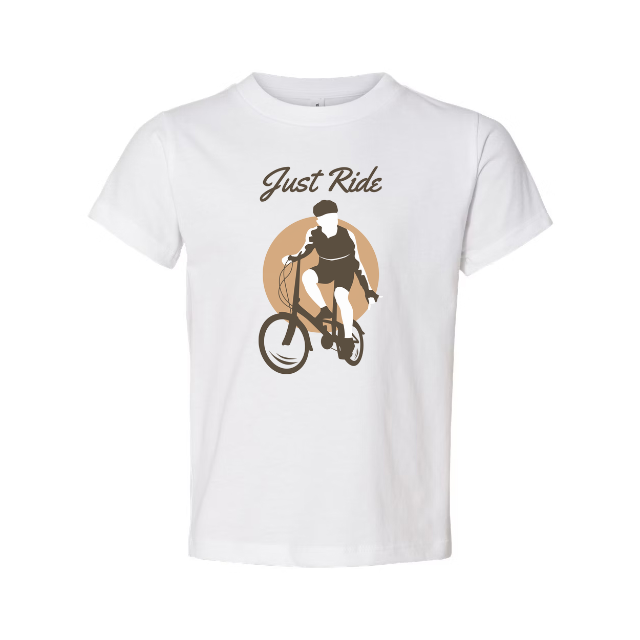 Just Ride Bicycle Graphic T Shirt For Men Women Unisex Casual Bike Enthusiast Tee