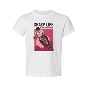 Grasp Life By The Handlebars Bicycle Rider Graphic Unisex Tee For Biking Enthusiasts Everywhere