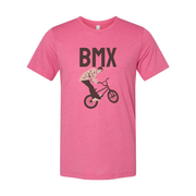BMX Rider Stunt Graphic Tee Shirt For Men And Women Unisex Casual Athletic Tee Wearable