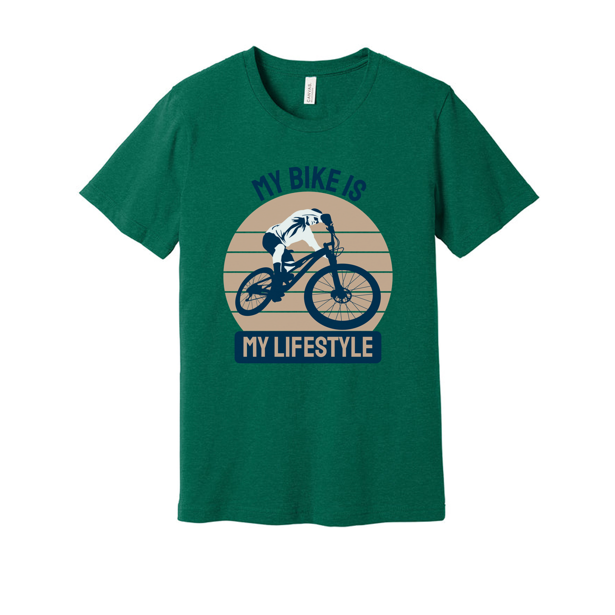 My Bike Is My Lifestyle Bicycle Tee