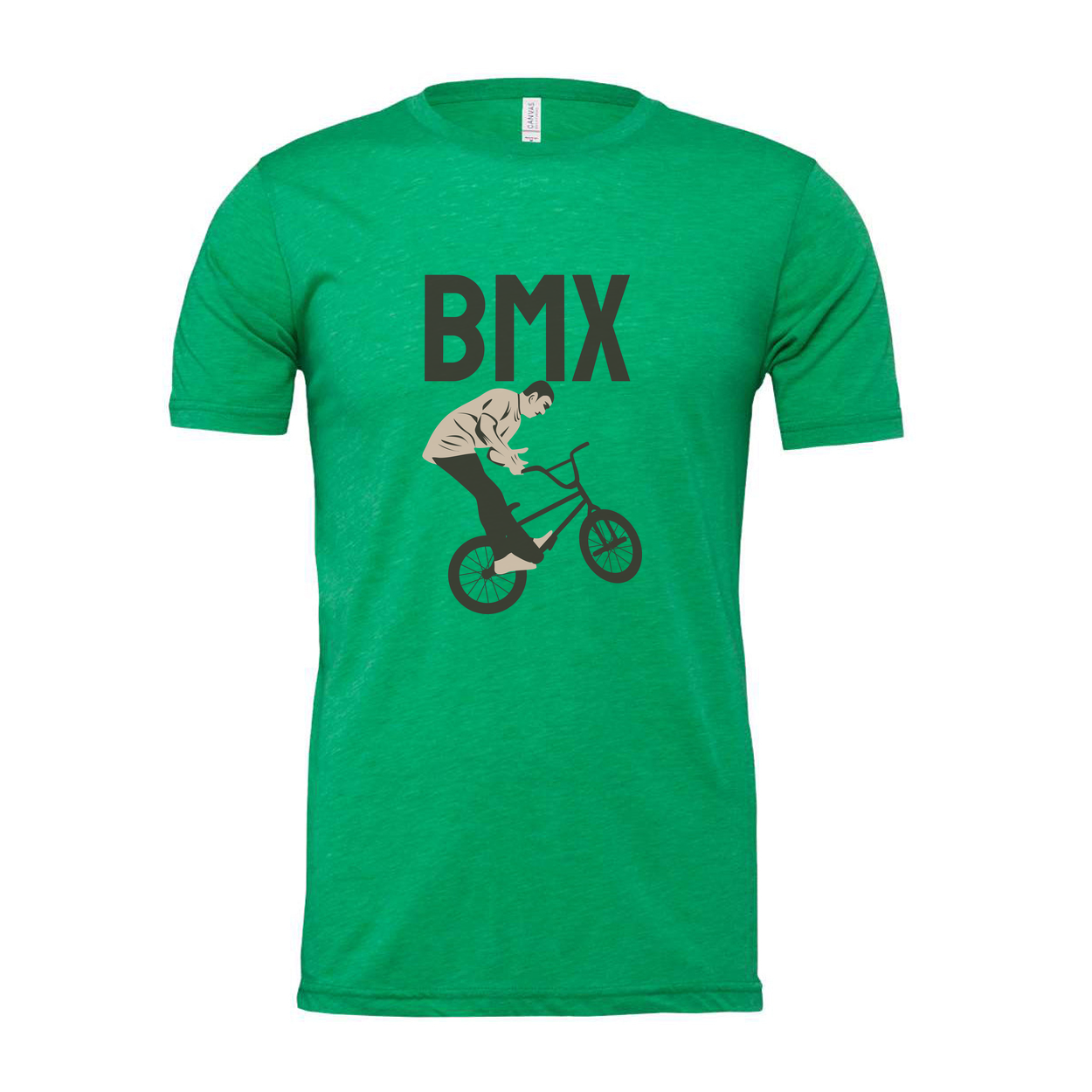 BMX Rider Stunt Graphic Tee Shirt For Men And Women Unisex Casual Athletic Tee Wearable
