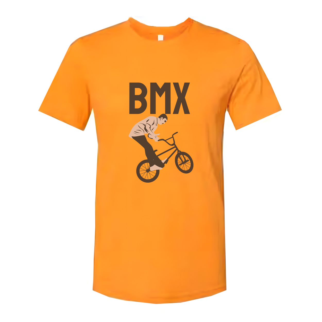 BMX Rider Stunt Graphic Tee Shirt For Men And Women Unisex Casual Athletic Tee Wearable