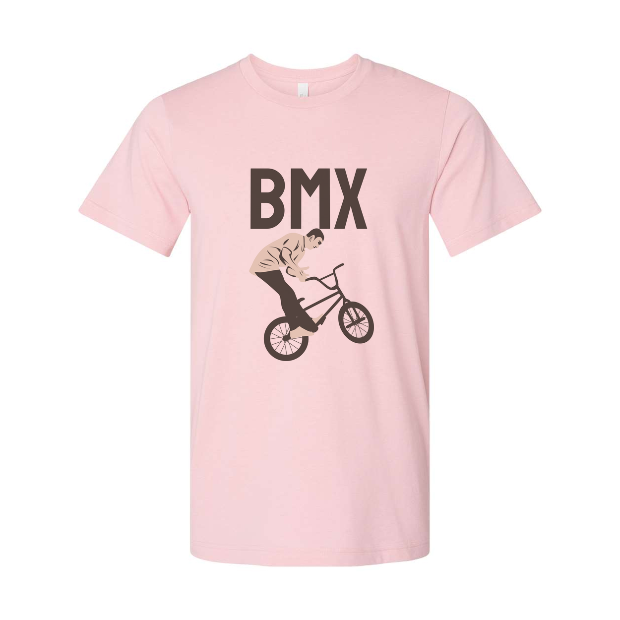 BMX Rider Stunt Graphic Tee Shirt For Men And Women Unisex Casual Athletic Tee Wearable