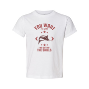 Unisex Fishing T Shirt With The Gills Graphic And We Got The Skills For Angler Enthusiasts