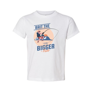 Bait The Bigger Fish Fishing Graphic Tee Unisex Casual Shirt For Anglers And Outdoor Enthusiasts