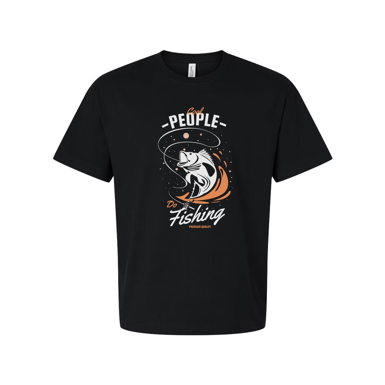 Unisex Fishing Graphic T Shirt With Dynamic Fish Artwork And Splash Design Featuring Do Fishing Theme