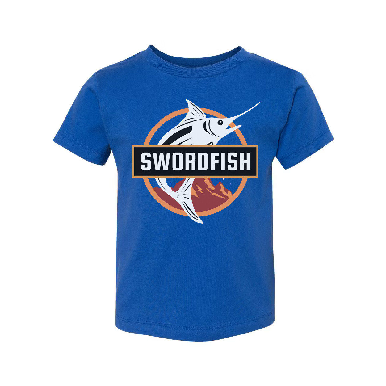 Swordfish Logo Fishing T Shirt