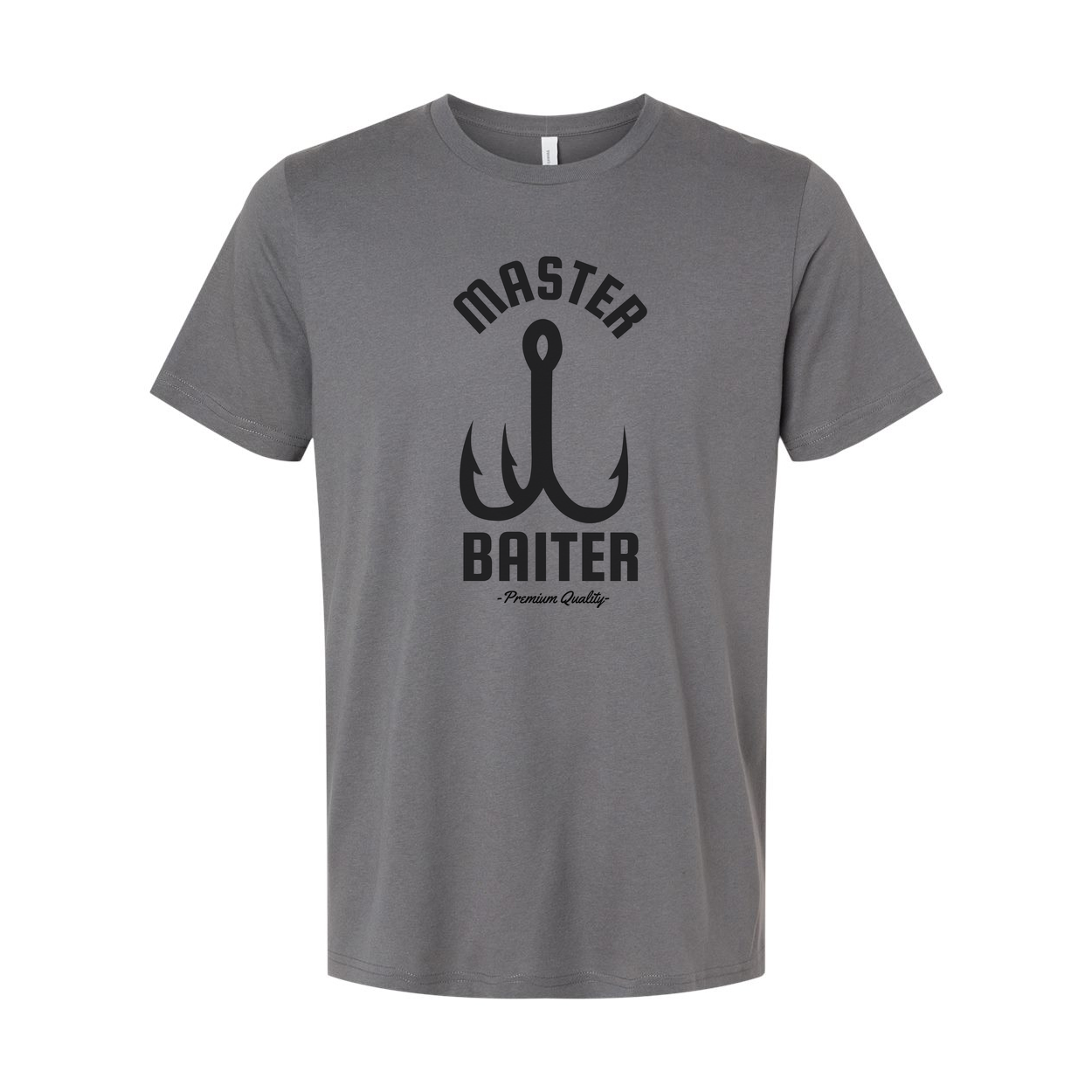 Master Baiter Fishing Tee With Hook Graphic