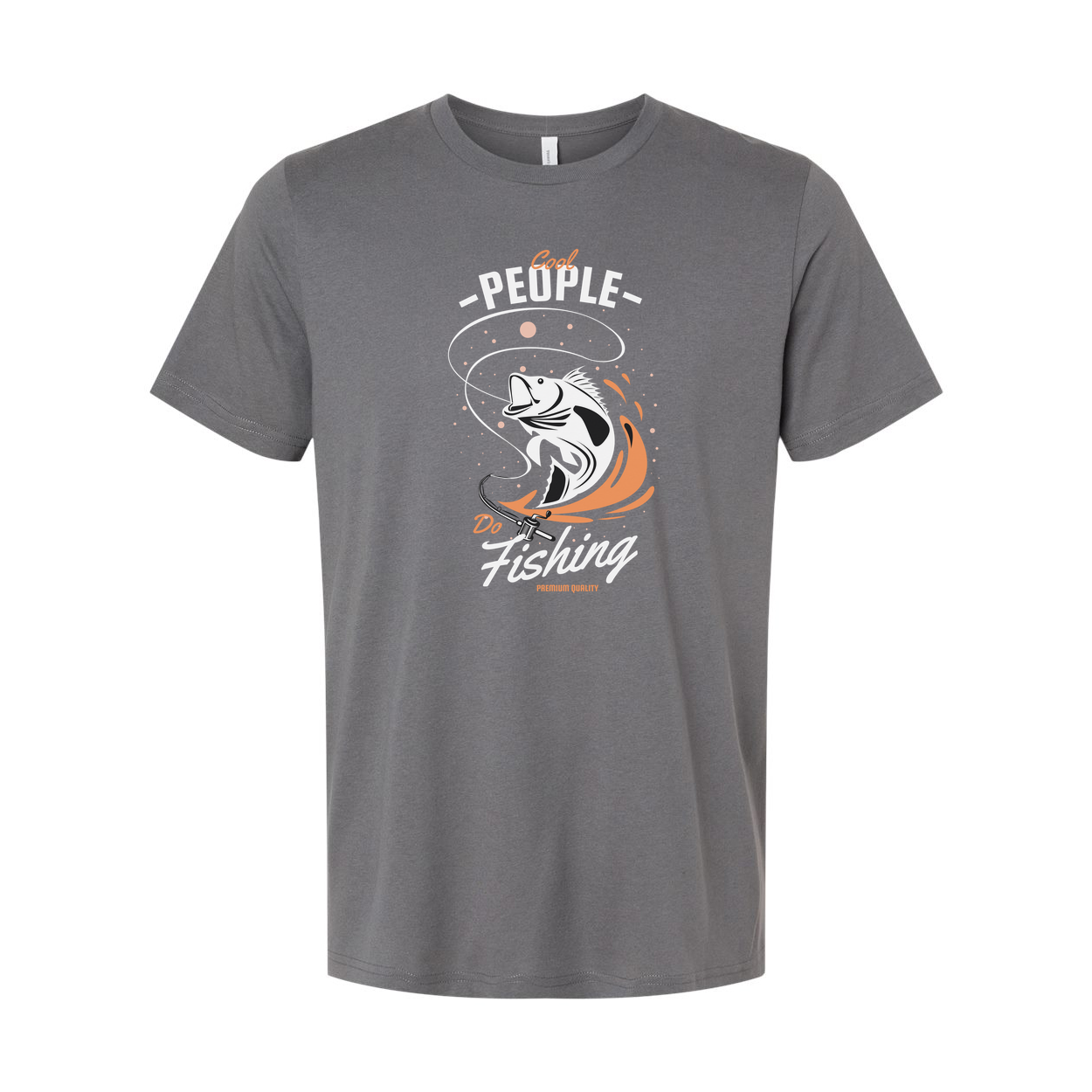 Unisex Fishing Graphic T Shirt With Dynamic Fish Artwork And Splash Design Featuring Do Fishing Theme