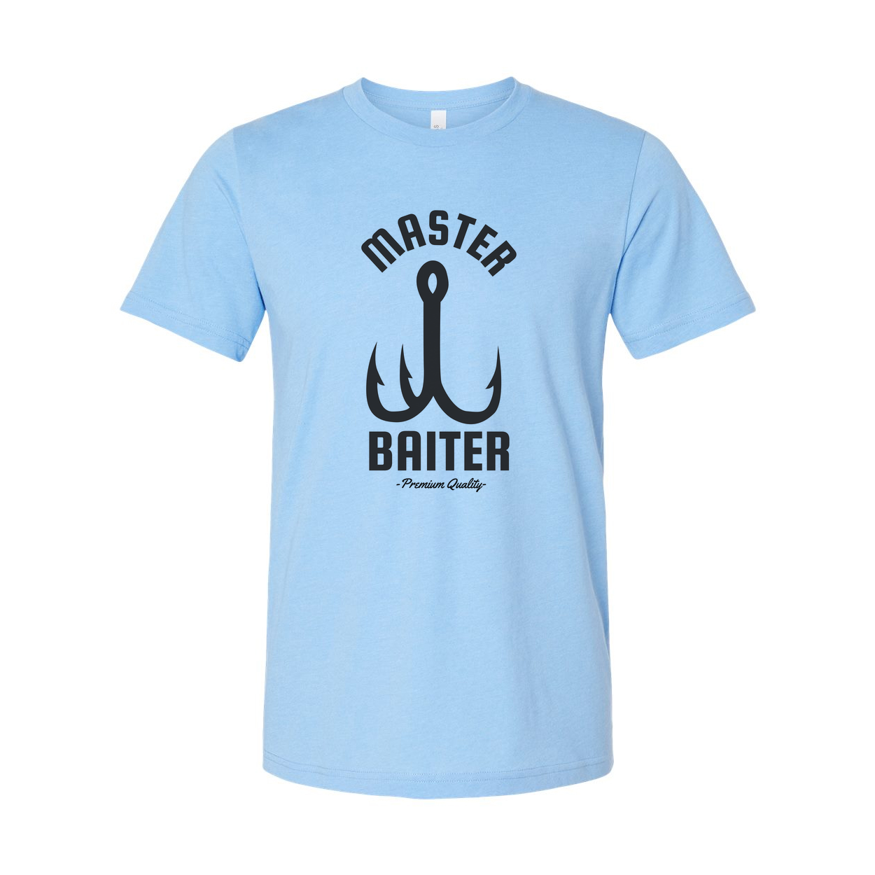 Master Baiter Fishing Tee With Hook Graphic