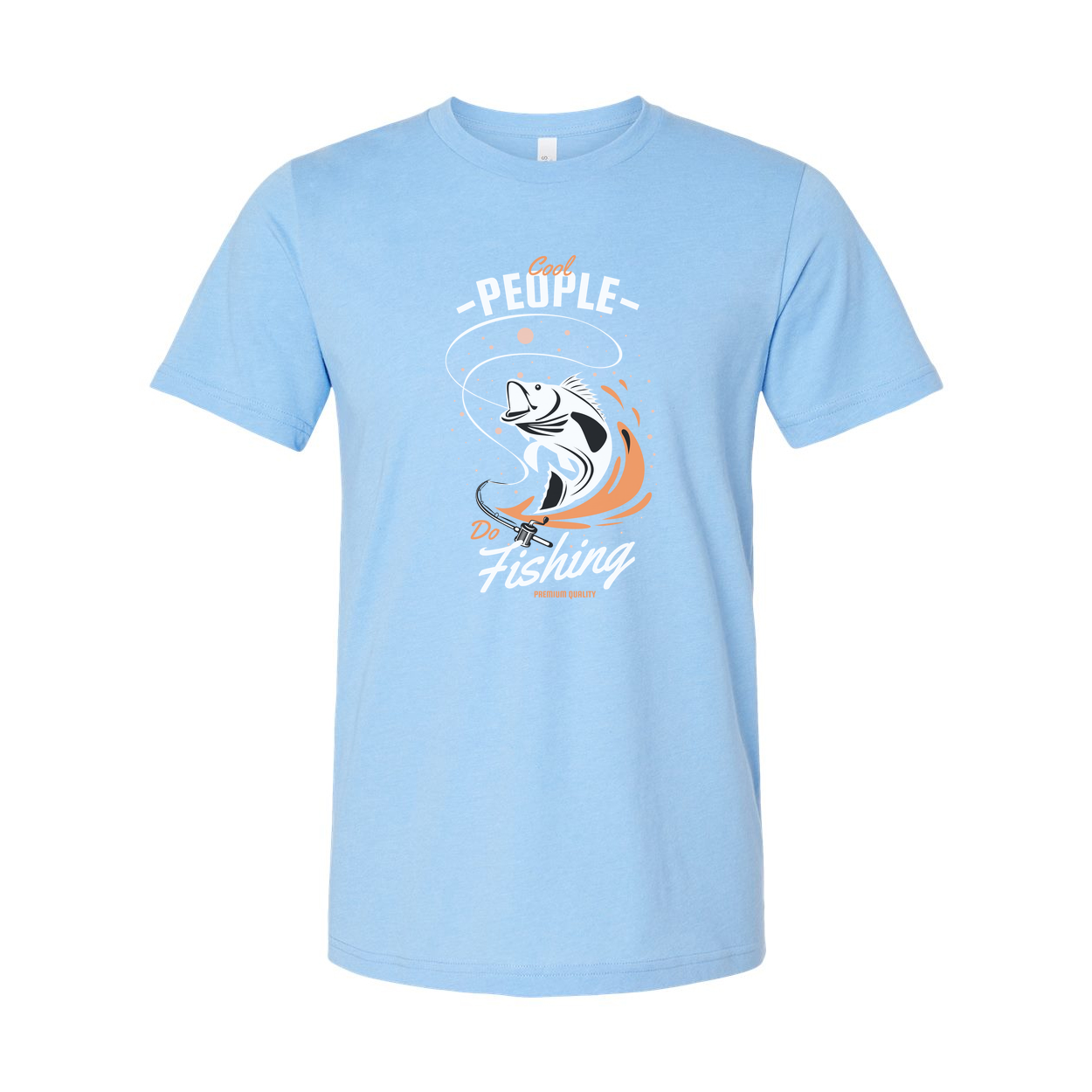 Unisex Fishing Graphic T Shirt With Dynamic Fish Artwork And Splash Design Featuring Do Fishing Theme