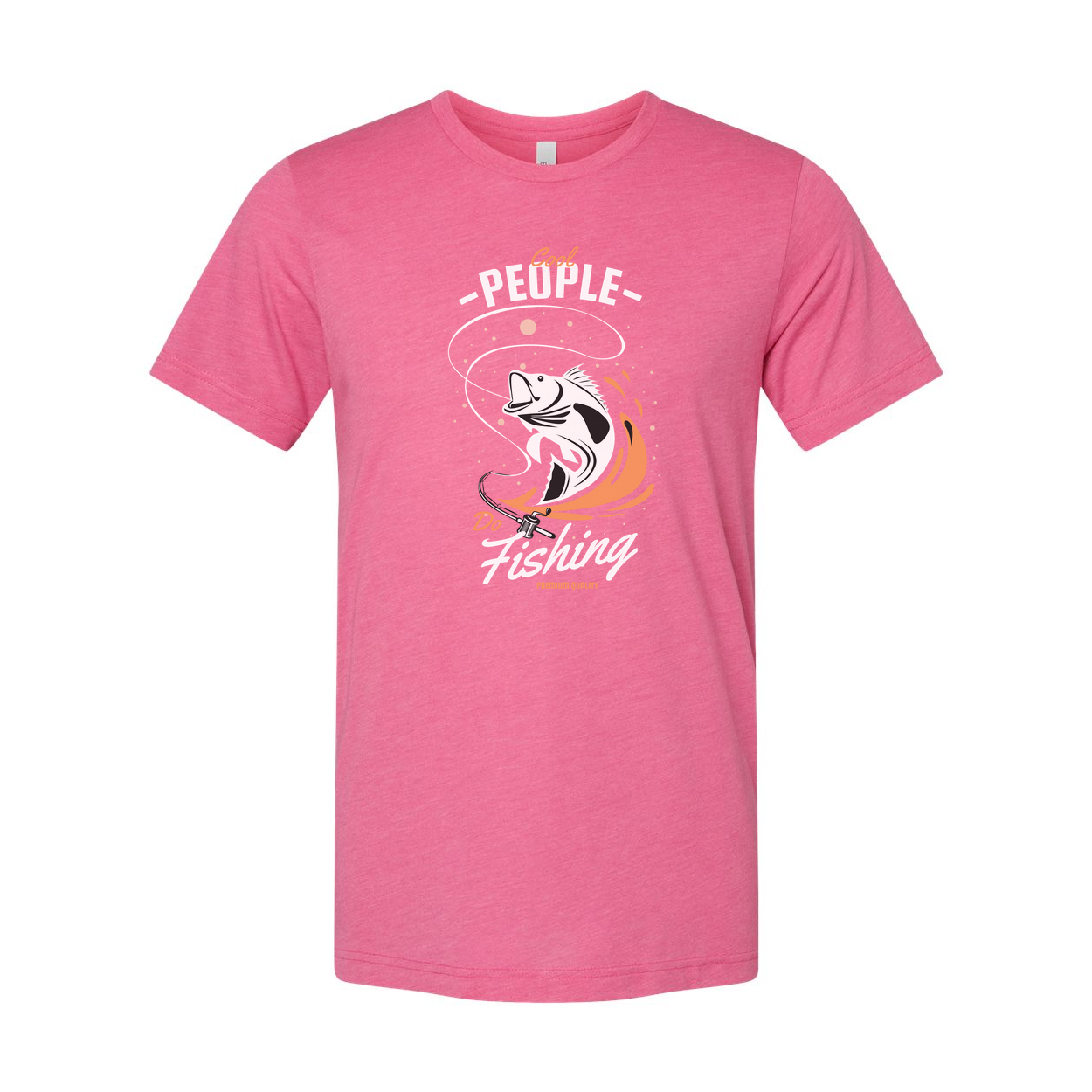 Unisex Fishing Graphic T Shirt With Dynamic Fish Artwork And Splash Design Featuring Do Fishing Theme