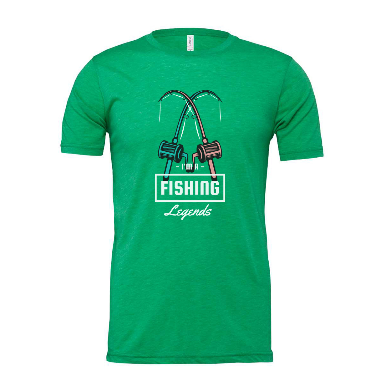 Unisex Fishing Legends Graphic T Shirt
