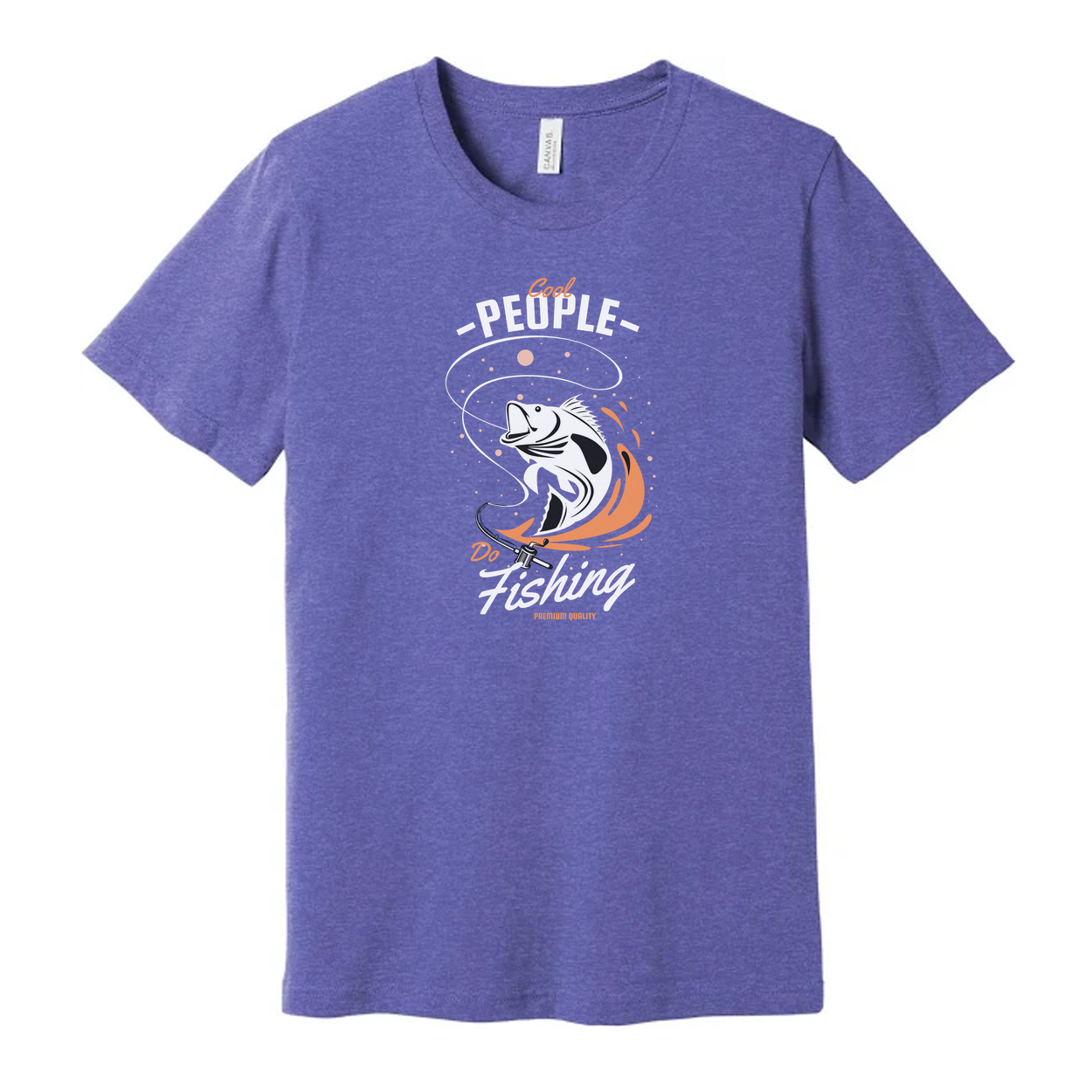 Unisex Fishing Graphic T Shirt With Dynamic Fish Artwork And Splash Design Featuring Do Fishing Theme