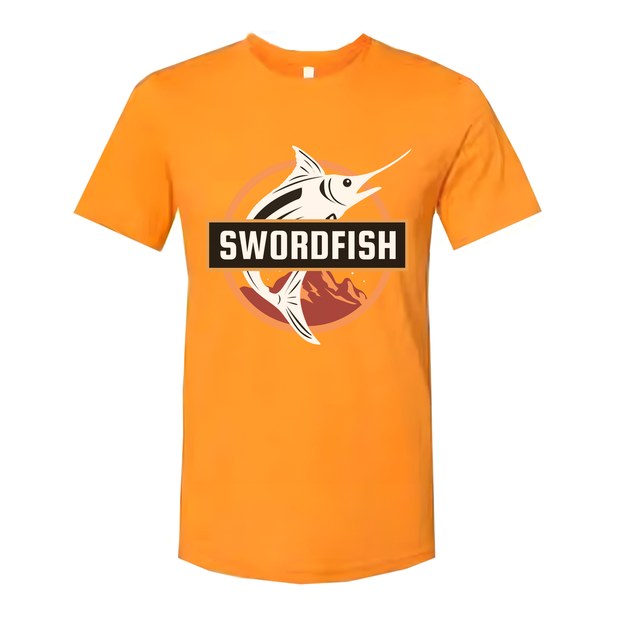 Swordfish Logo Fishing T Shirt