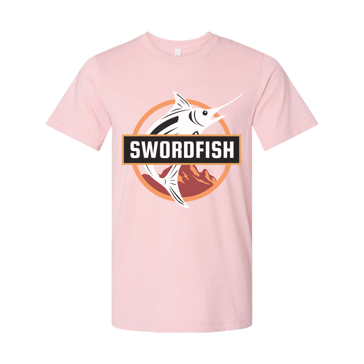 Swordfish Logo Fishing T Shirt